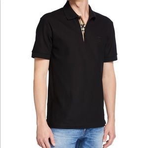 Burberry men’s polo - Black S